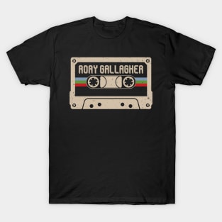 Rory Gallagher Vintage Cassette Tape T-Shirt